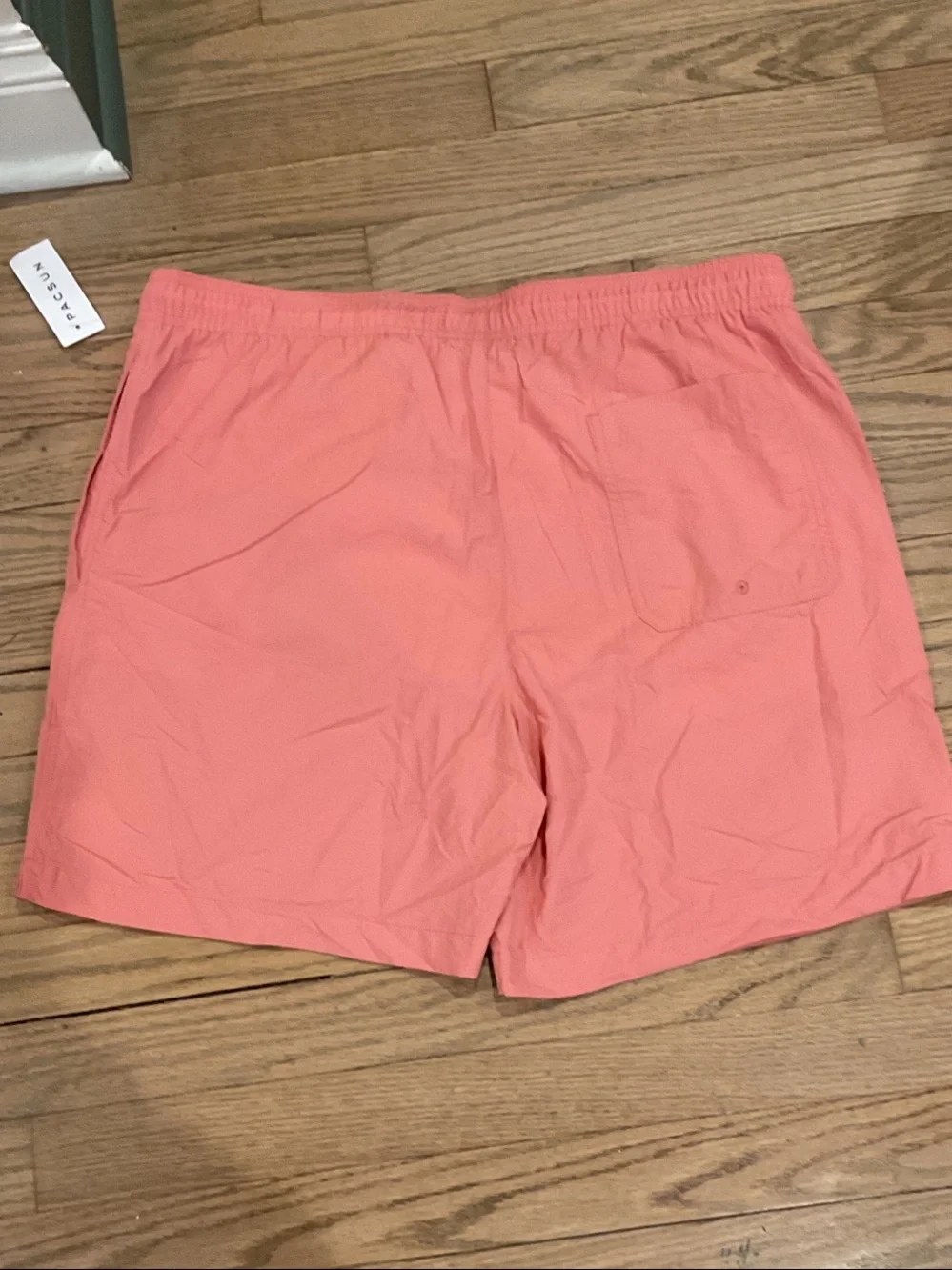 PacSun Men's Tan Flat-Front Casual Shorts